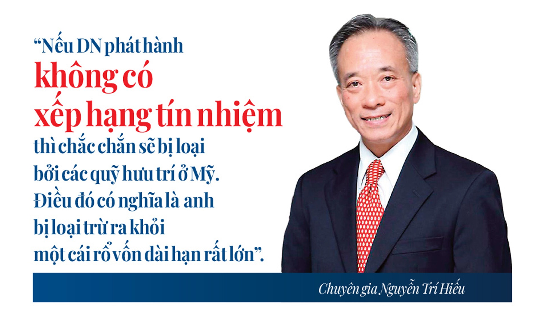 LONGFORM: Xếp hạng tín nhiệm bắt buộc: “Chìa khoá” để củng cố niềm tin của nhà đầu tư