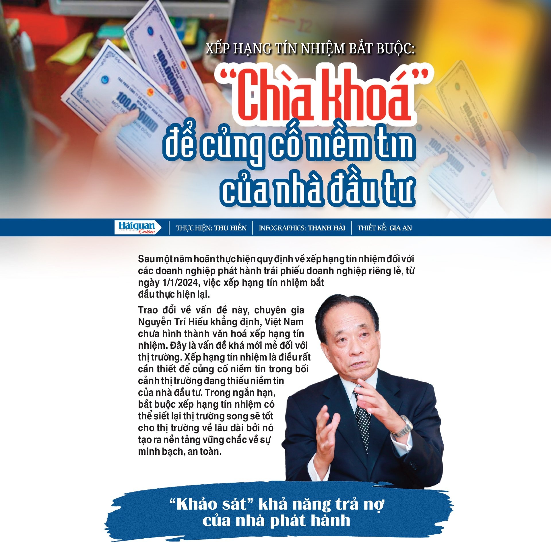 LONGFORM: Xếp hạng tín nhiệm bắt buộc: “Chìa khoá” để củng cố niềm tin của nhà đầu tư