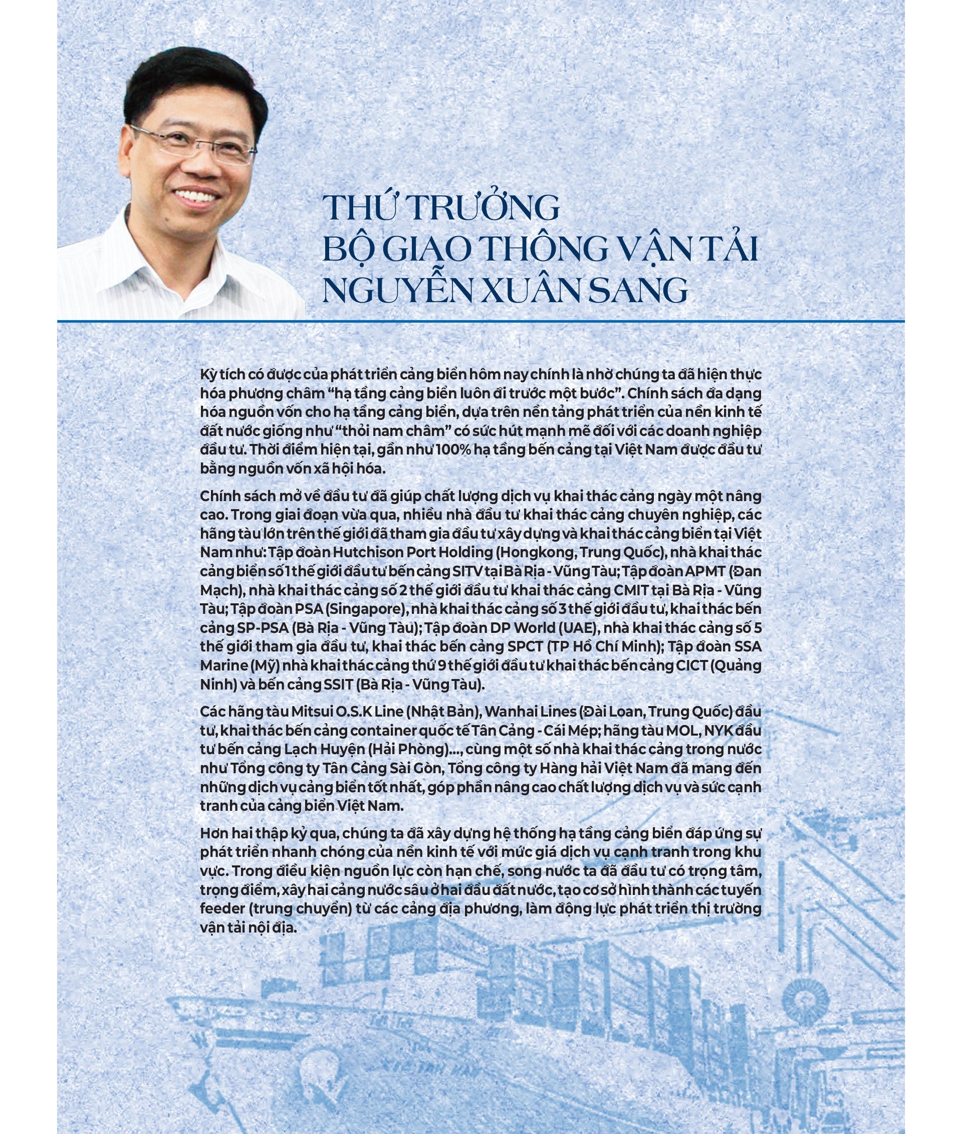 MEGASTORY: Phát triển hệ thống cảng biển đáp ứng xu thế hội nhập quốc tế