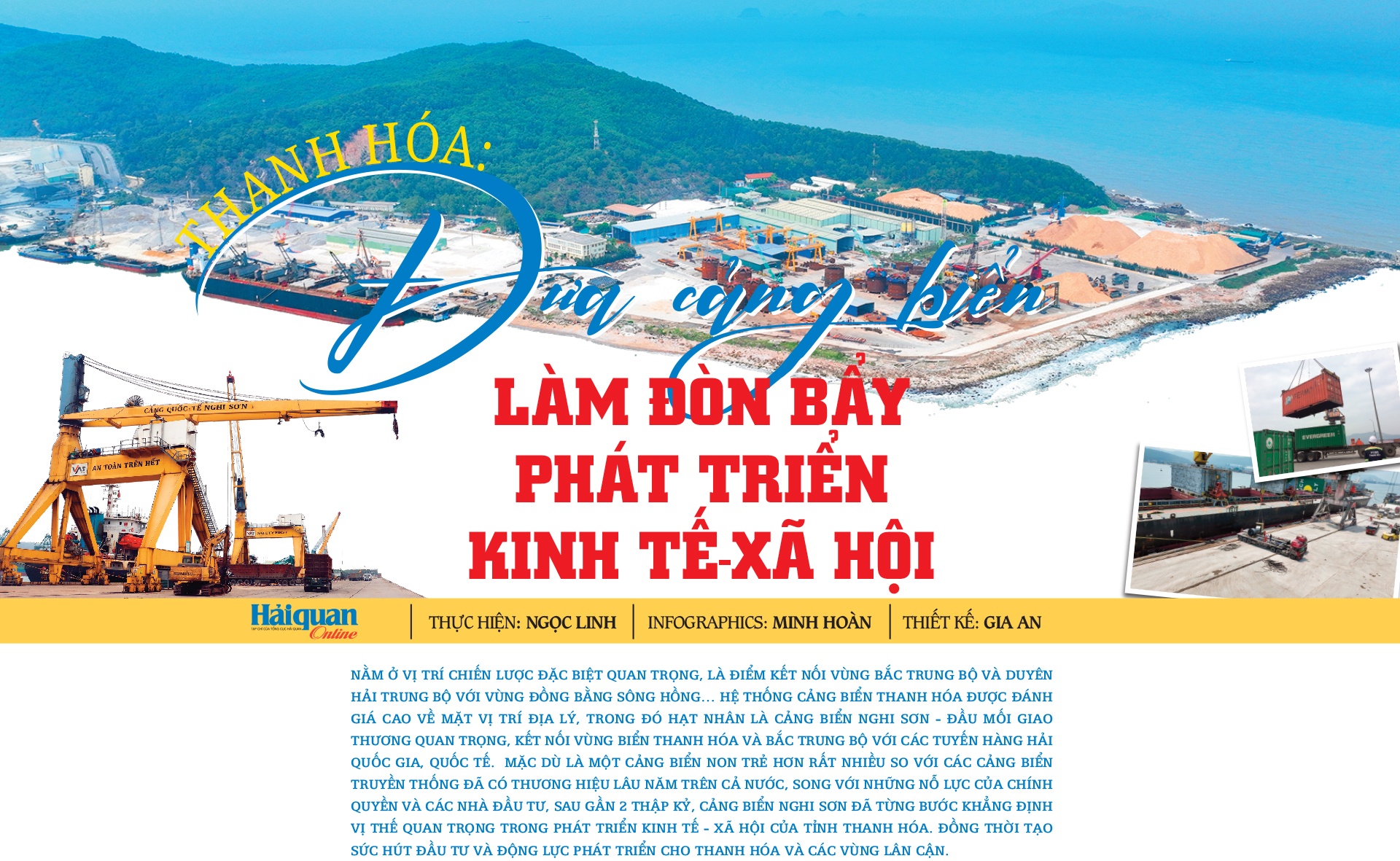 Thanh Hóa: Đưa cảng biển làm đòn bẩy triển kinh tế-xã hội Thanh Hóa: Đưa cảng biển làm đòn bẩy triển kinh tế-xã hội