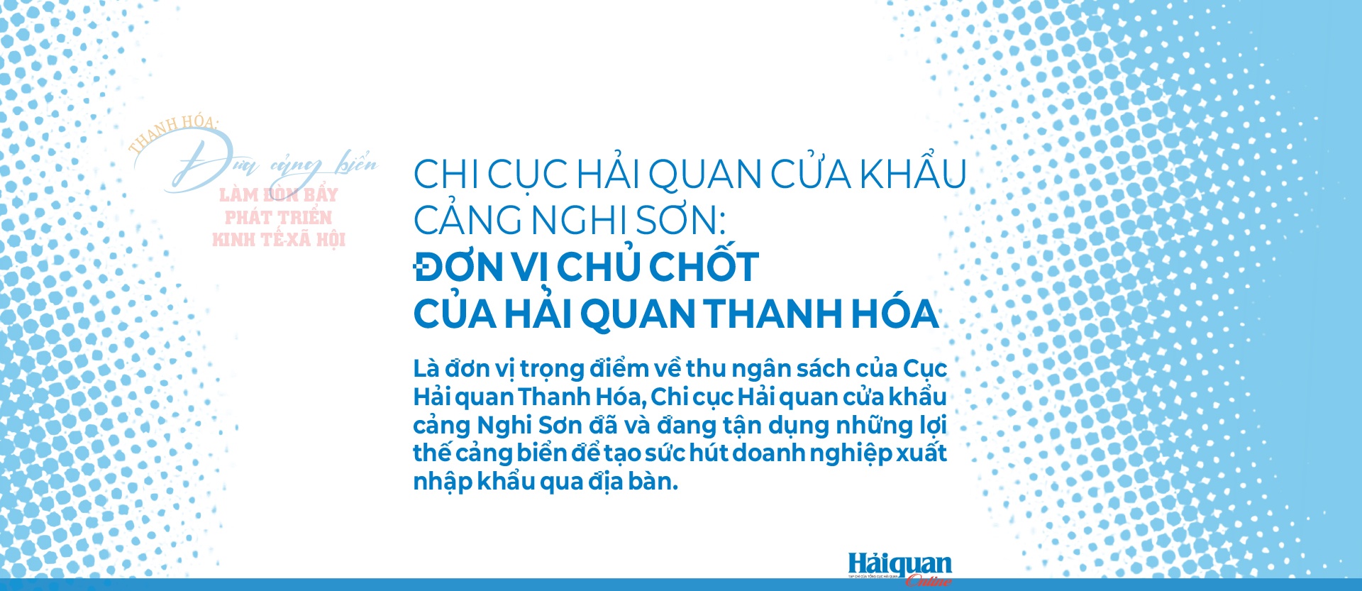 Thanh Hóa: Đưa cảng biển làm đòn bẩy triển kinh tế-xã hội Thanh Hóa: Đưa cảng biển làm đòn bẩy triển kinh tế-xã hội