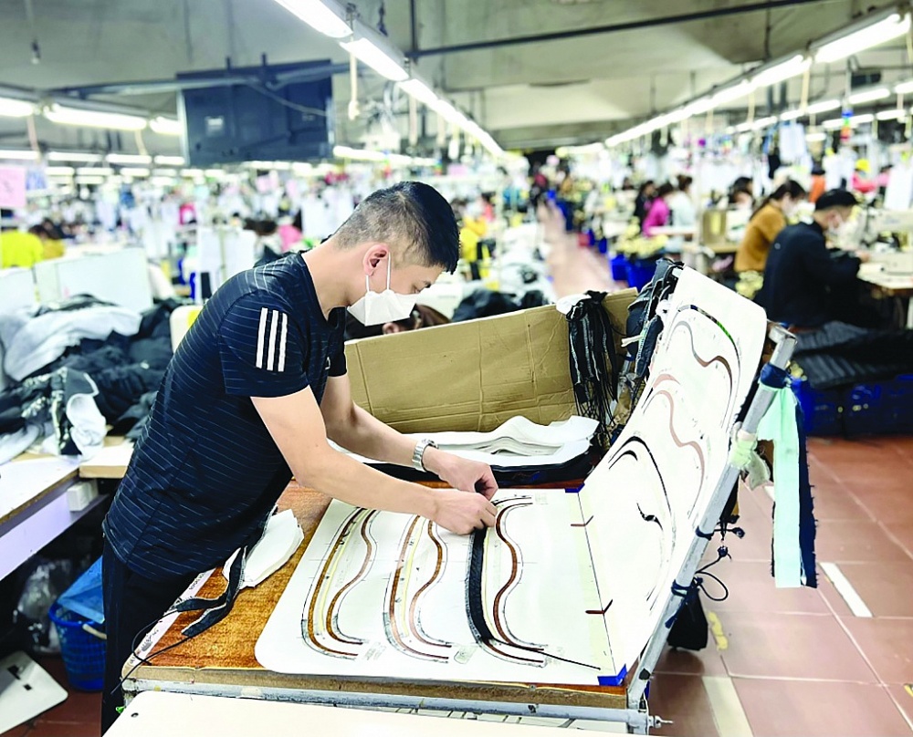 Nhiều doanh nghiệp Việt Nam thực hiện gia công hàng hóa để xuất khẩu nên cần quan tâm về các vấn đề liên quan đến nguồn gốc, xuất xứ.	 Ảnh: H.Dịu