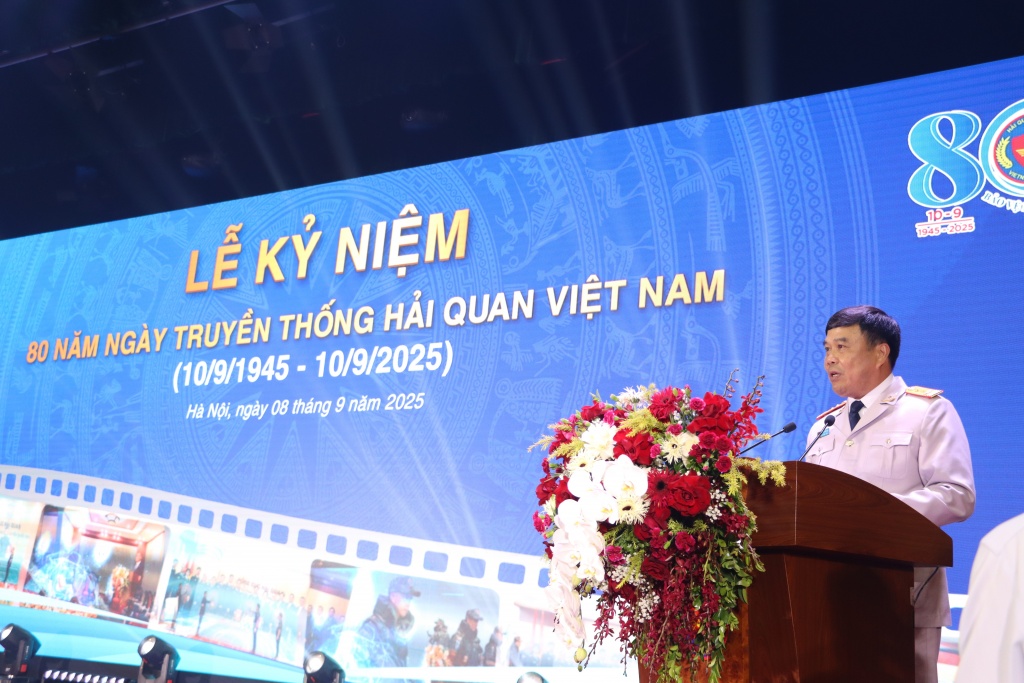 (PHOTO): Cục Hải quan long trọng tổ chức kỷ niệm 80 năm ngày truyền thống 10/9