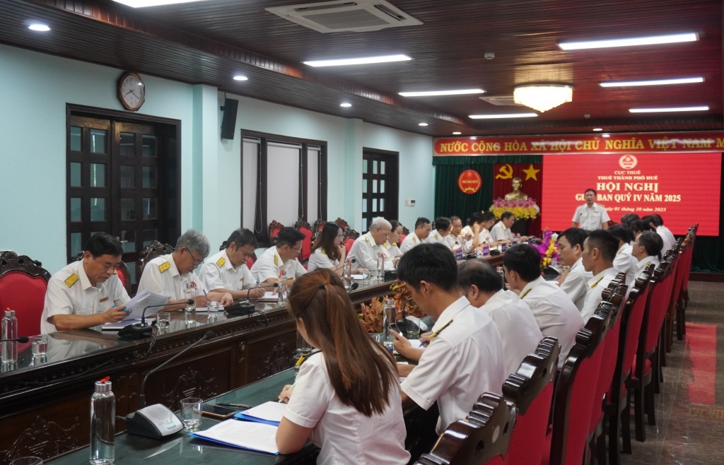 9 tháng, Thuế thành phố Huế thu ngân sách ước đạt trên 9.400 tỷ đồng