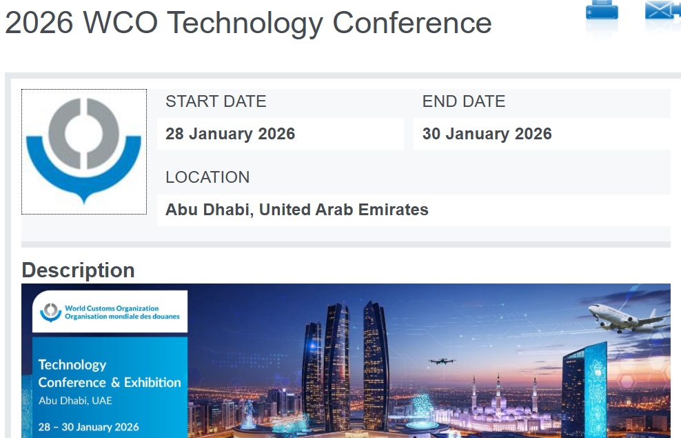 Hội nghị Công nghệ Hải quan WCO 2026: Tư duy quản lý rủi ro và đổi mới sáng tạo