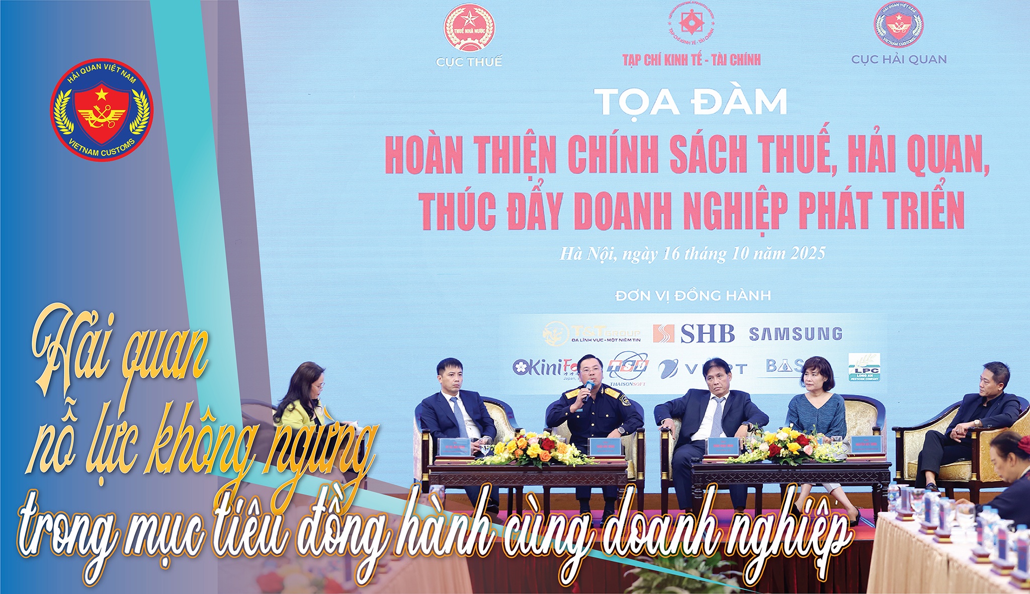 (LONGFORM): Hải quan nỗ lực không ngừng trong mục tiêu đồng hành cùng doanh nghiệp