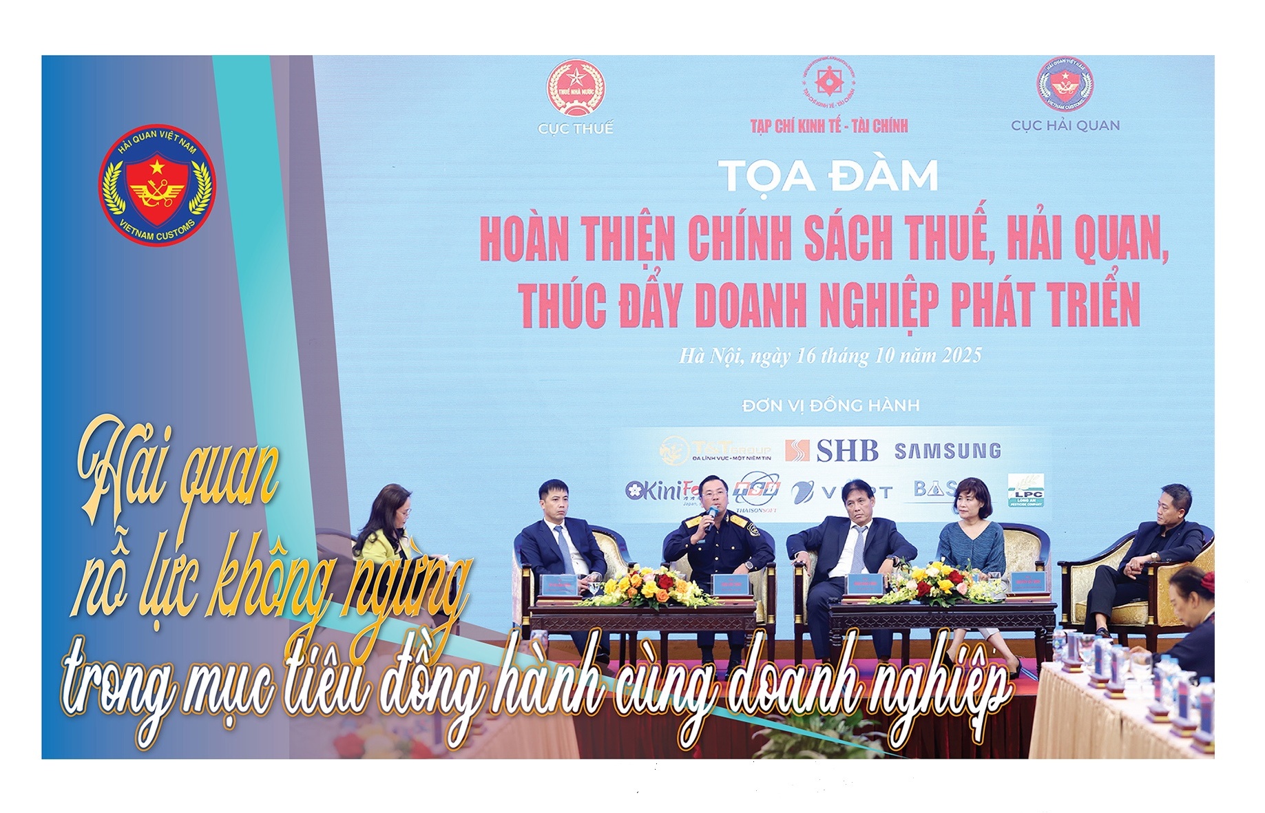 (LONGFORM): Hải quan nỗ lực không ngừng trong mục tiêu đồng hành cùng doanh nghiệp