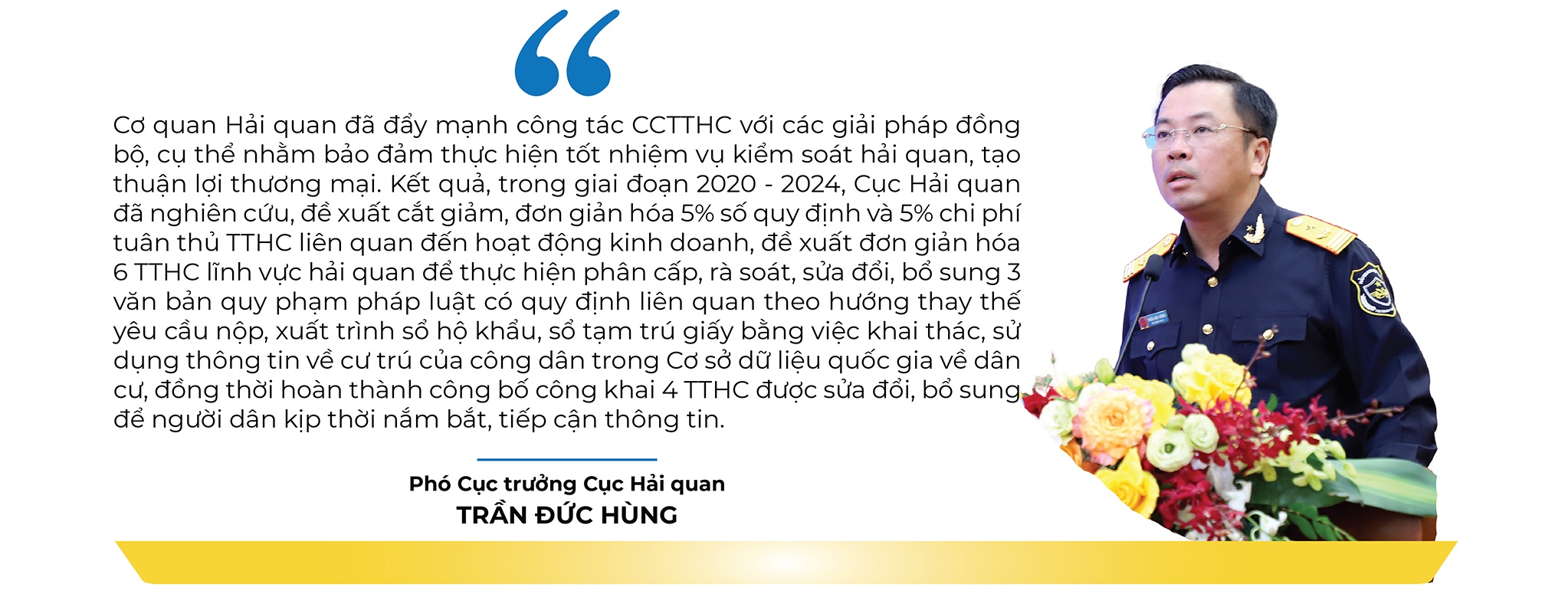 (LONGFORM): Hải quan nỗ lực không ngừng trong mục tiêu đồng hành cùng doanh nghiệp