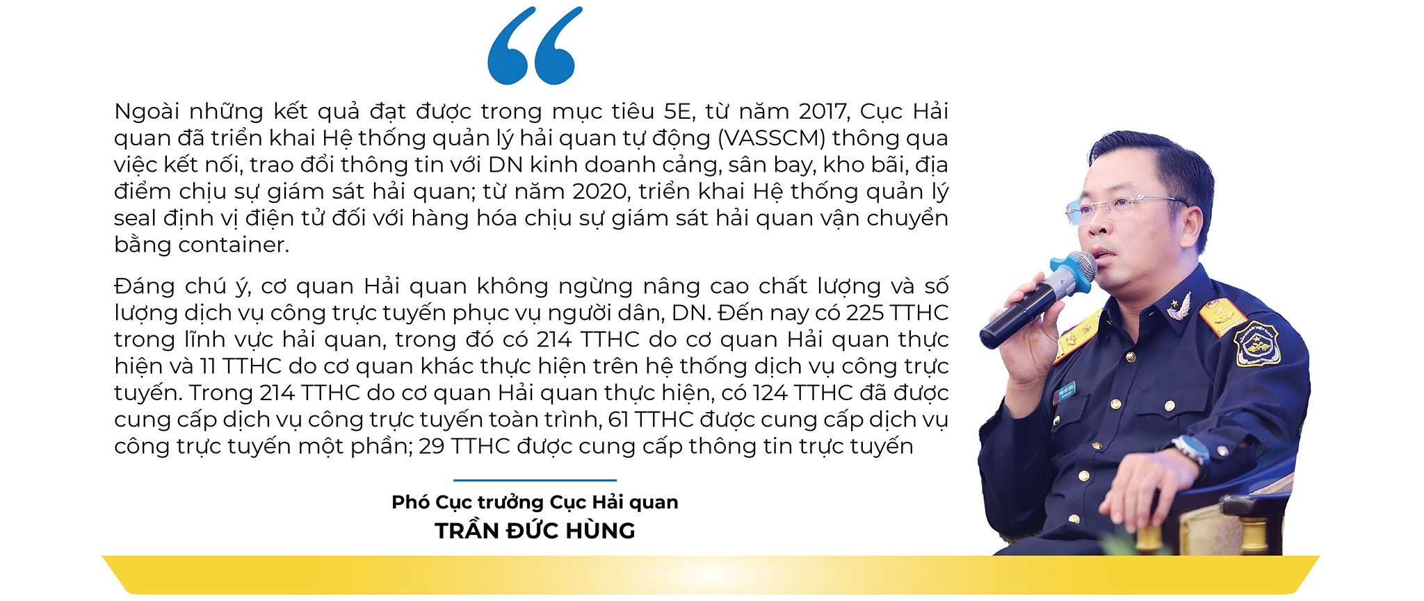 (LONGFORM): Hải quan nỗ lực không ngừng trong mục tiêu đồng hành cùng doanh nghiệp