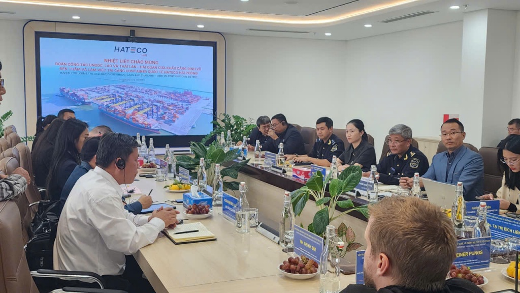 Hải quan khu vực III làm việc với Cơ quan phòng chống ma túy và tội phạm của Liên Hợp quốc
