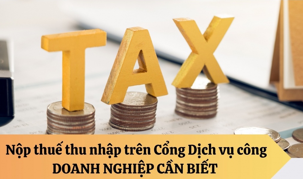 INFOGRAPHIC: Hướng dẫn nộp thuế thu nhập doanh nghiệp bổ sung trên Cổng dịch vụ công