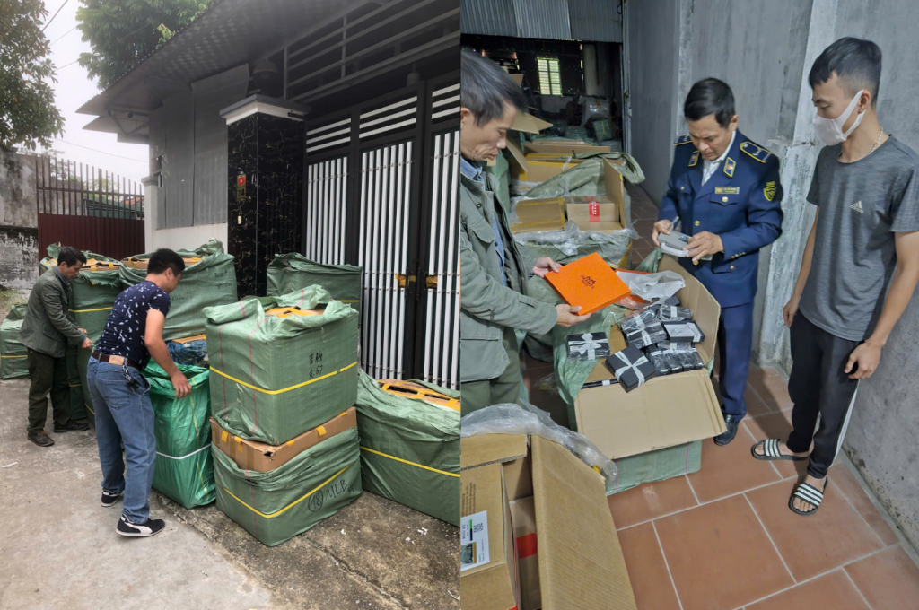 Phát hiện cơ sở kinh doanh hơn 1.600 túi xách giả mạo