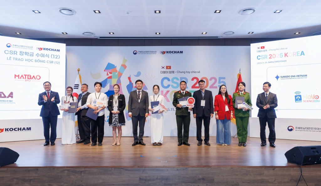 Doanh nghiệp Hàn Quốc đặt niềm tin mạnh mẽ vào tiềm năng của thanh niên Việt Nam