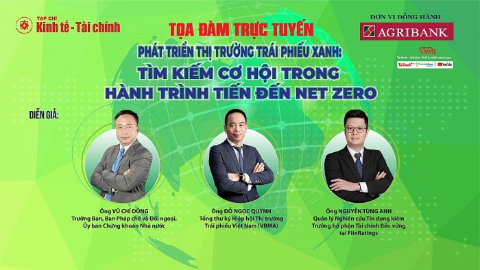 Tọa đàm trực tuyến: “Phát triển thị trường trái phiếu xanh: Tìm kiếm cơ hội trong hành trình tiến đến Net Zero”
