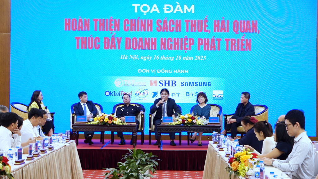 VIDEO: Tọa đàm: “Hoàn thiện chính sách thuế, hải quan, thúc đẩy doanh nghiệp phát triển”